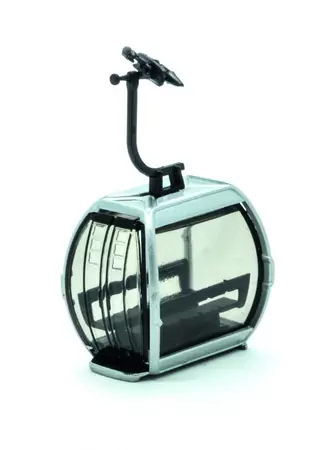 Jägerndorfer gondola Omega V for 10 pers. silver 1:87 - image 2