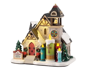 Lemax candlelight church Caddington Village 2025