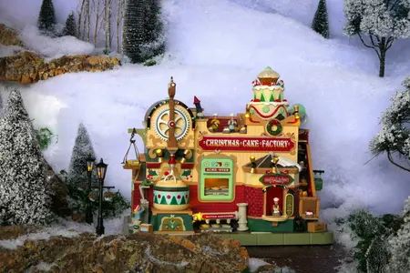 Lemax christmas cake factory Caddington Village 2024 - image 2