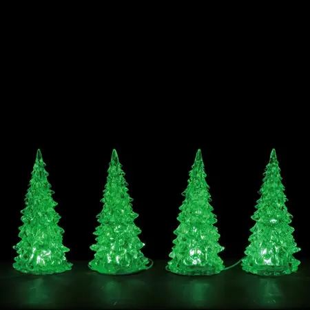 Lemax crystal lighted tree 3 color s/4 General 2019