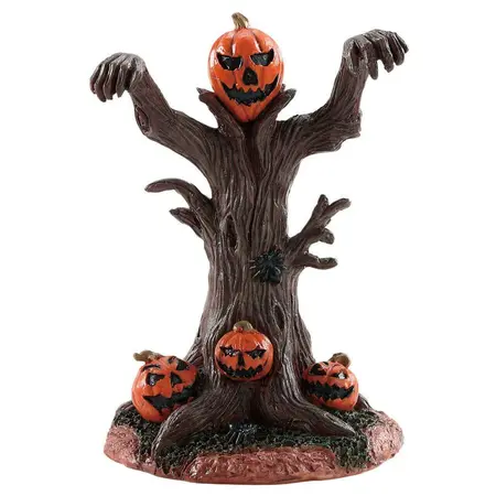 Lemax evil pumpkin tree Spooky Town 2018 - image 1