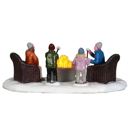 Lemax fire pit Vail Village 2017 - image 4