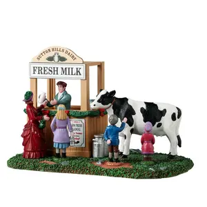 Lemax fresh milk stall Caddington Village 2024 - image 1