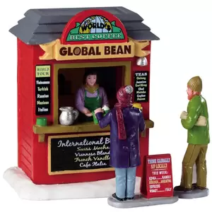 Lemax global bean coffee kiosk Vail Village 2019 - image 1