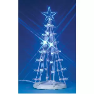 Lemax lighted silhouette tree blue General 2007 - image 1