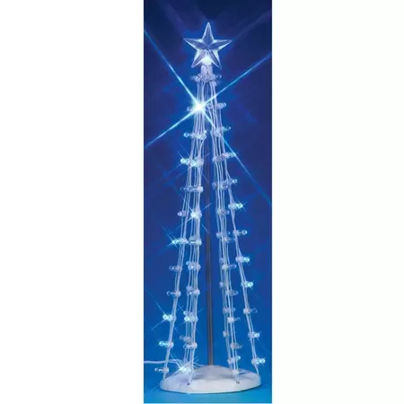 Lemax lighted silhouette tree blue General 2007 - image 1