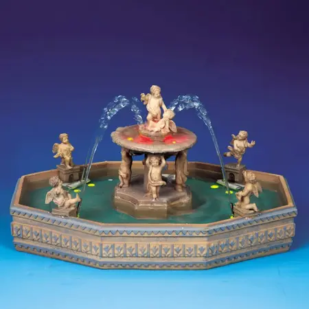 Lemax lighted village square fountain General 2001 - image 1