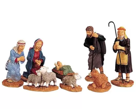 Lemax nativity figurines s/8 General 1999