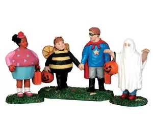 Lemax new trick or treaters s/3 Spooky Town 2015