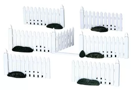 Lemax plastic picket fence s/7 General 2011
