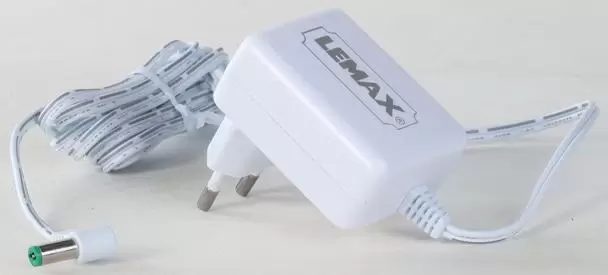 Lemax power adaptor, 4.5v 550ma, white, 1-output type-l General 2017