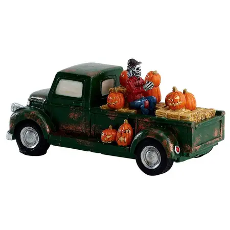 Lemax pumpkin pickup truck Spooky Town 2018 - image 1