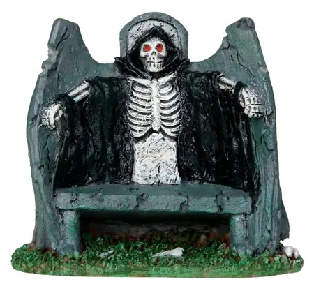 Lemax reaper bench Spooky Town 2013