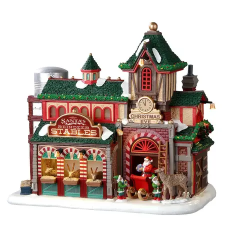 Lemax santa's reindeer stables Santa's Wonderland 2023 - image 1