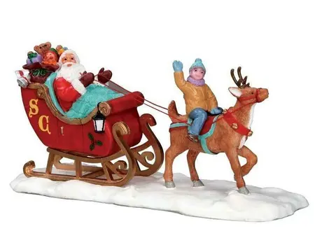 Lemax santa''s sleigh General 2015