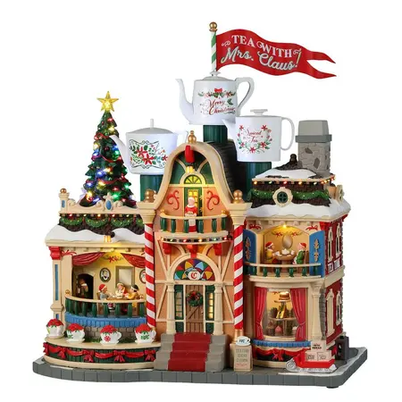 Lemax tea with mrs. claus Santa's Wonderland 2023