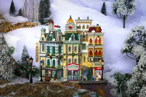 Lemax the holly jolly hotel Caddington Village 2024 - image 2