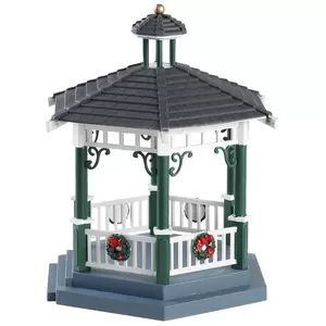 Lemax victorian park gazebo Caddington Village 2018 - image 2