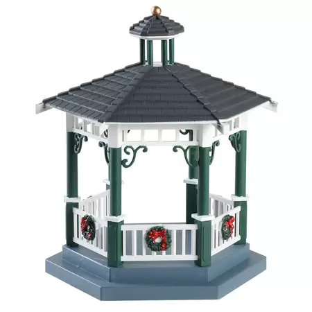 Lemax victorian park gazebo Caddington Village 2018 - image 4