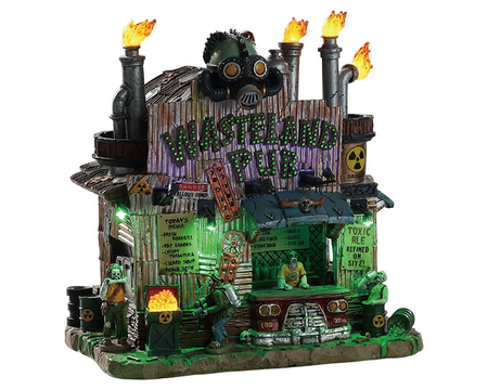 Lemax wasteland pub Spooky Town 2019