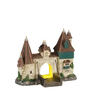 Luville Efteling Raveleijn poort 15x8x12 cm