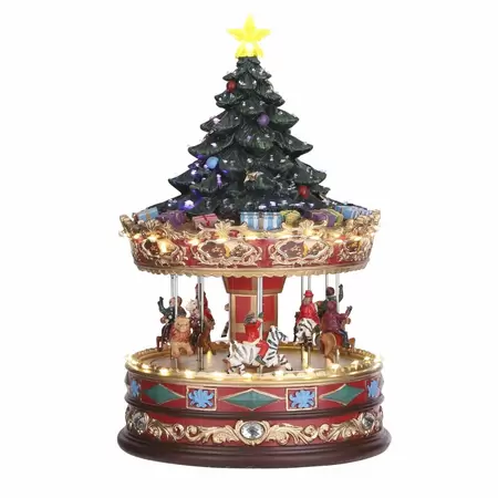 Luville General Carousel with Christmas tree on top adapter included - image 2