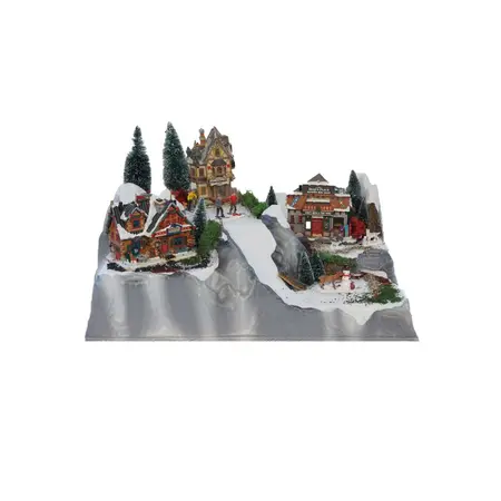 My Village Base Christmas Village 'Andalo' 77x58cm - image 2