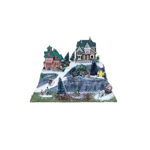 My Village Base Christmas Village 'Eifel' 58x38cm - image 2