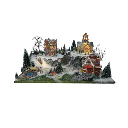 My Village Base Christmas Village Glacier 78x25cm - image 2