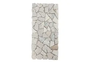 My Village Pebble Mat Beige 30x14cm