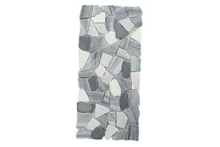 My Village Pebble Mat Gray/White 30x14cm